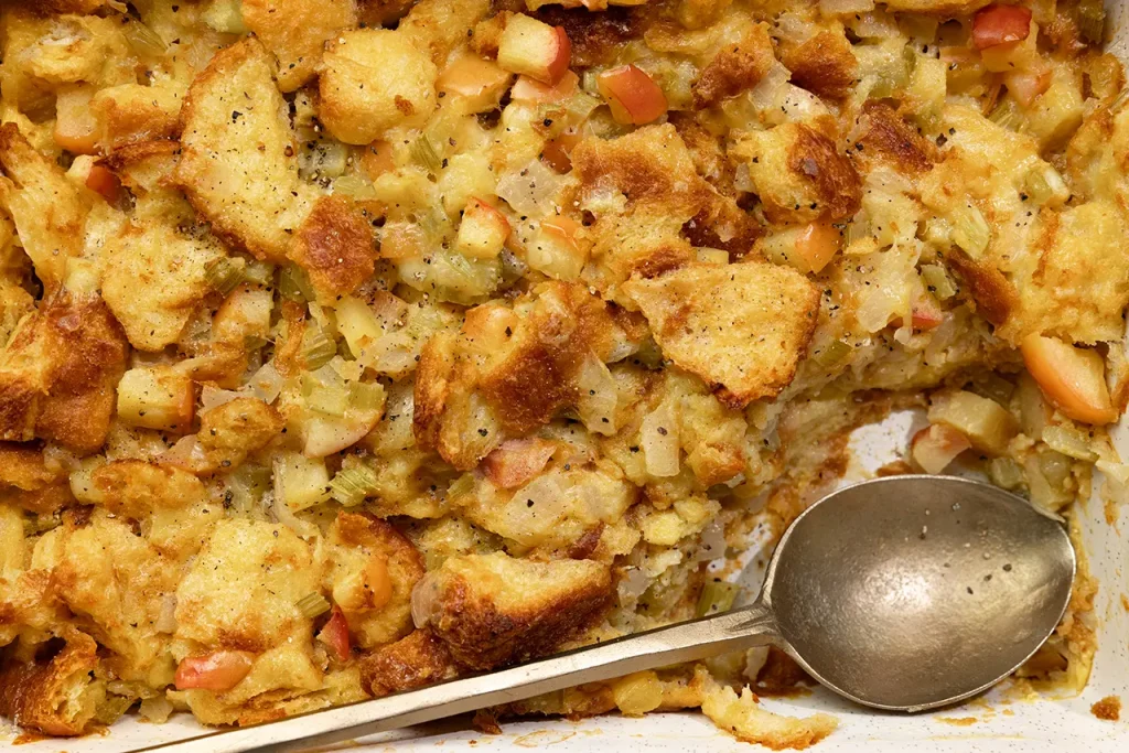 Cosmic Crisp® Apple Cheddar Stuffing