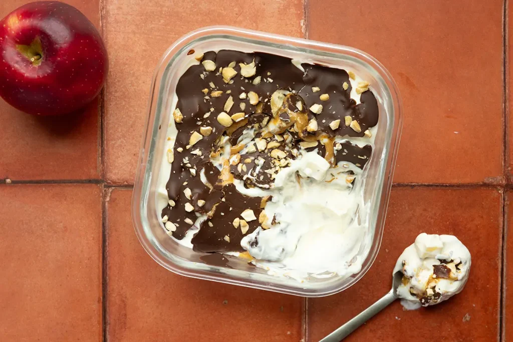 Chocolate Shell Yogurt Bowl with Cosmic Crisp® Apples